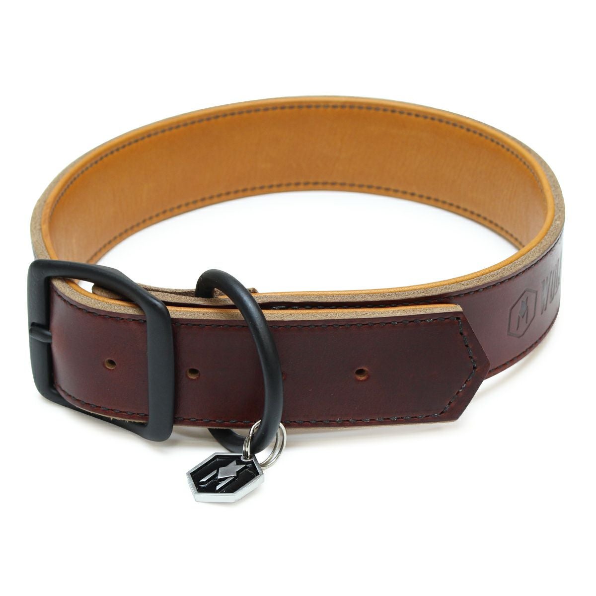 Horween LEATHER COLLAR ( XL size ) | WOLFGANG