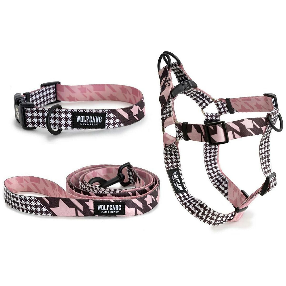 HoundsPink COLLAR ( L size ) | WOLFGANG