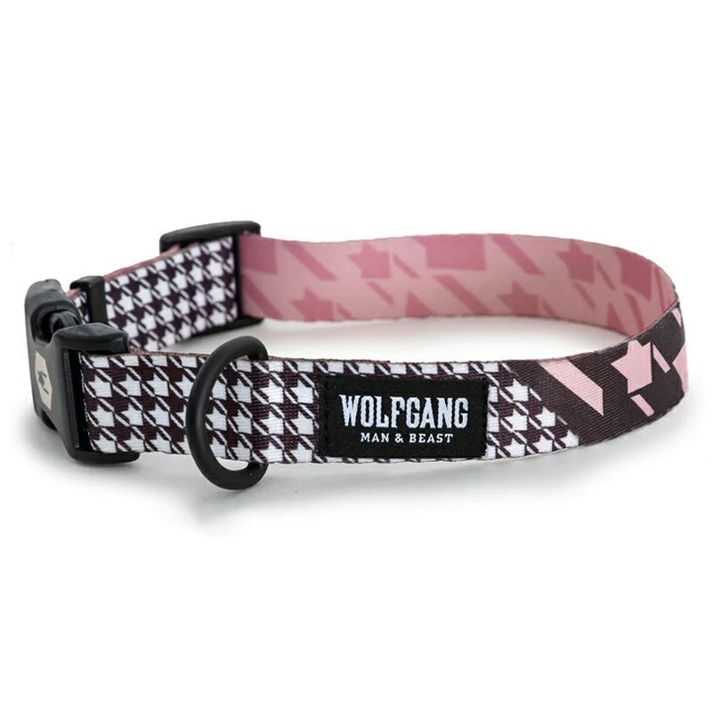 HoundsPink COLLAR ( M size ) | WOLFGANG