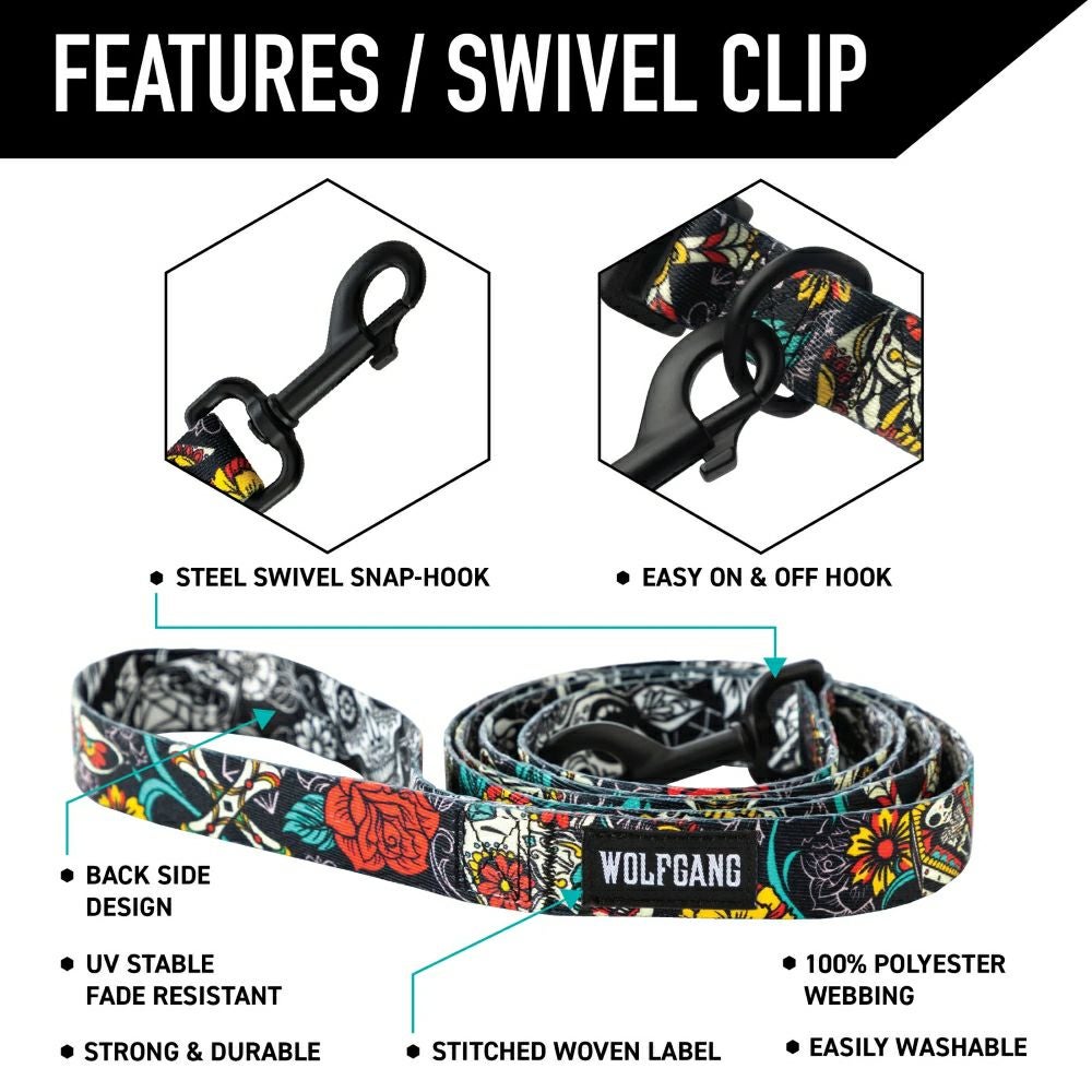 LosMuertos LEASH ( M size ) | WOLFGANG